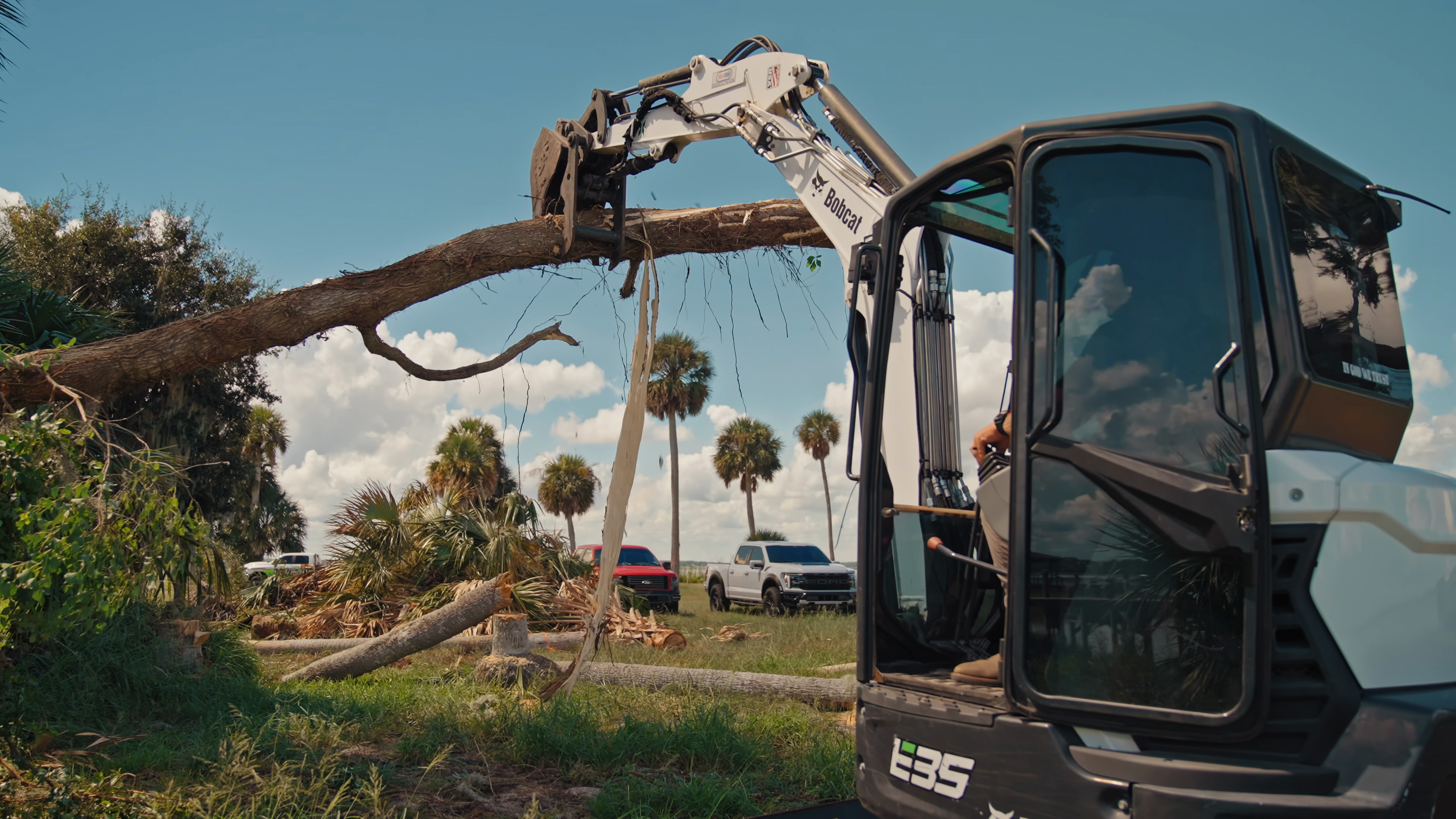 Land clearing and site prep in Lake County, Florida